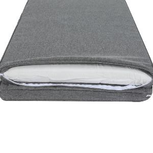 Cojín para tumbona Mati 50x192x5 cm color gris oscuro