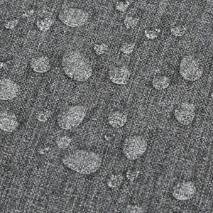 Cojín para tumbona Mati 50x192x5 cm color gris oscuro