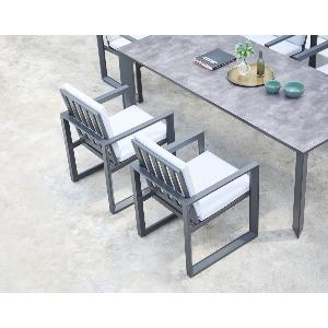 Mesa comedor Onix. Antracita