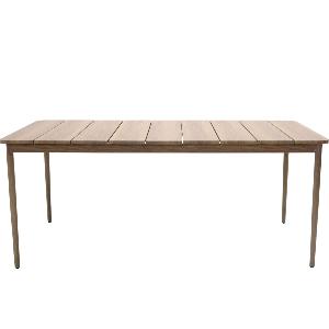 Mesa Alumino efecto madera Sunset