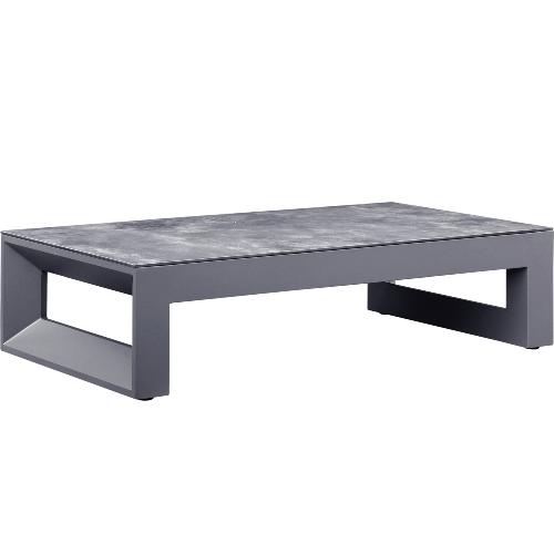 Mesa de cento Onix. Antracita