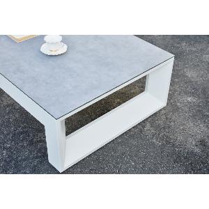 Mesa de cento Onix. Blanca