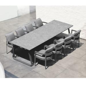 Mesa comedor Babylon. Antracita