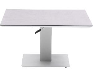 Mesa elevable Isabela Blanca