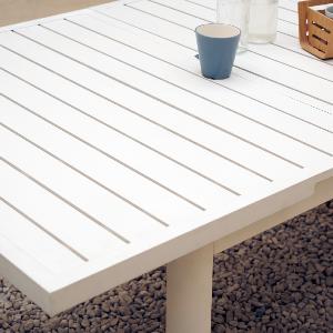 Mesa comedor extensible Costix Blanca