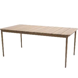 Mesa Alumino efecto madera Sunset