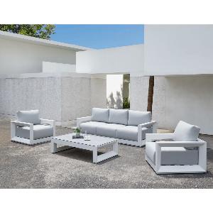 Sofa 3 plazas Onix. Blanco