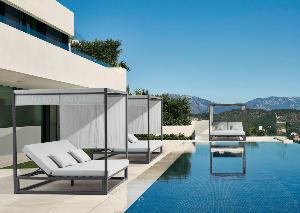 Cama balinesa aluminio exterior Palma