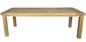 Mesa rústica rectangular 240 cm Teca reciclada