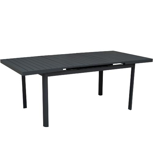 Mesa comedor extensible Costix Antracita