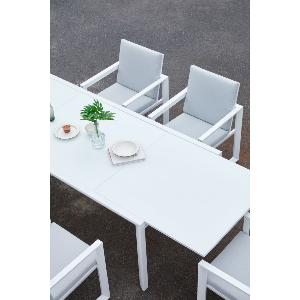 Mesa comedor Onix. Blanca