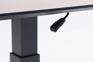 Mesa elevable Isabela Antracita