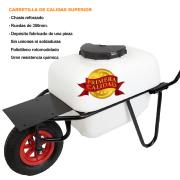 Carretilla sulfatadora 100L. Motor 4T 30Bar 10L.