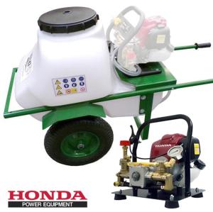 Carretilla fumigadora 100L motor Honda GX35.