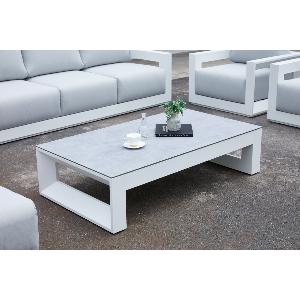 Mesa de cento Onix. Blanca